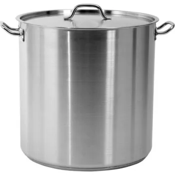 Nádobí Yato Gastro Hrnec vysoký s poklicí NEREZ 45x45cm 71,6l, YG-00009