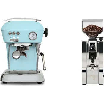 Kávovar Ascaso Dream ONE, Kid Blue + Eureka Mignon XL, CR chrome