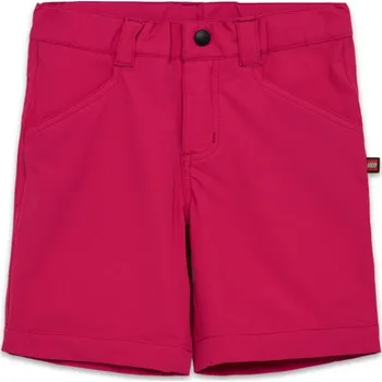 Dívčí kraťasy Dívčí kraťasy Lego Wear PHILO 201 - tmavě růžová 140