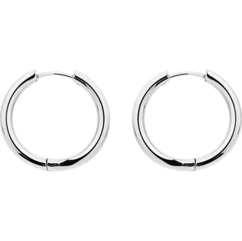 Náušnice franco bene Střední kroužky - stříbrné | 2286