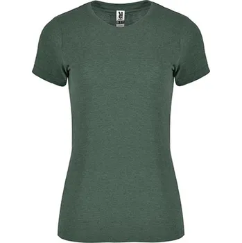 Dámské tričko Roly Fox Dámské tričko CA6661 Heather Bottle Green 257 XL