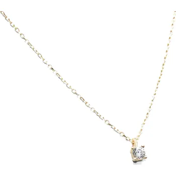 Náhrdelník Stuchlík zlatý náhrdelník se zirkonem 2382
