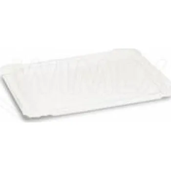 Jednorázové nádobí Tácek papírový bílý 110 x 160 mm 10 kusů