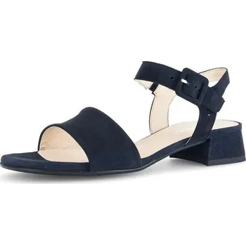 Dámské sandále Tmavě modré sandálky Gabor, nižší podpatek, 42.940.46 44