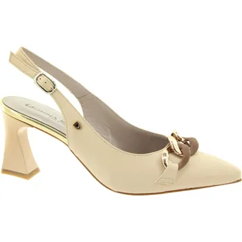 Dámské lodičky DONNA SERENA Dámské kožené krémové lodičky 8F5148DP-PELLE-255 Velikost 38