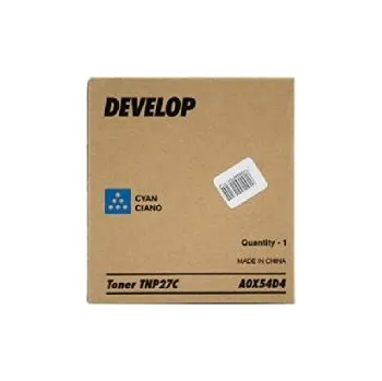 Počítač Develop azurový (cyan) toner, DTNP-27C, A0X54D4, 4500 stran při 5% pokrytí, pro Develop Ineo +25