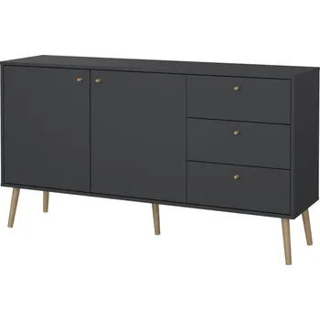 Předsíňová stěna Nábytek PEGAS s.r.o. Komoda BOAZ 121, Šedá