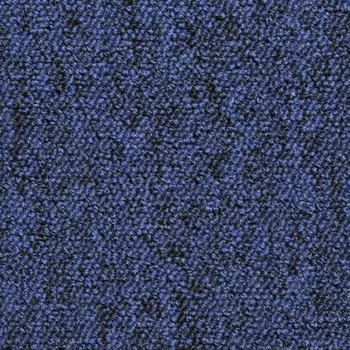 Koberec Kobercová dlaždice Mustang 83 tm.modrá 50x50 cm