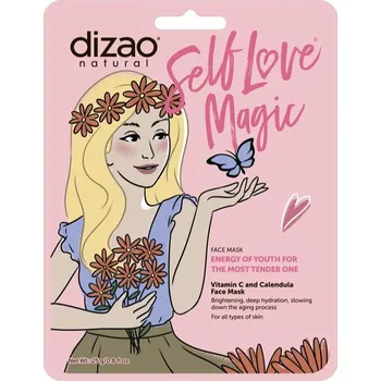 Pleťová maska V-Iifting pleťová maska „Vitamín C a měsíček” (všechny typy pleti) Dizao 25g