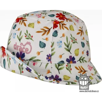 Čepice Funkční letní klobouk Dráče - Florida 37, bílá, kytka Barva: Bílá, Velikost: 52-54