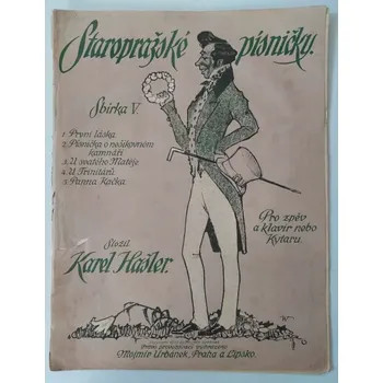 Poezie Karel Hašler - Staropražské písničky Sbírka V