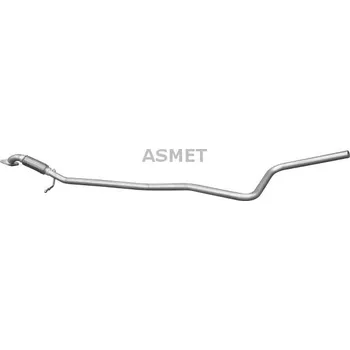 Výfukový systém Výfuková trubka ASMET 07.148