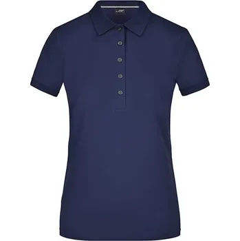 Dámské tričko James&Nicholson Dámská polokošile JN707 Navy L