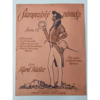 Poezie Karel Hašler - Staropražské písničky Sbírka VII