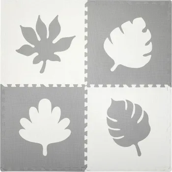 Hrací podložka pěnové puzzle MoMi FELI šedé