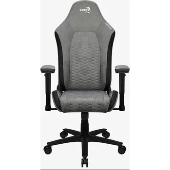 Herní židle Aerocool Crown AeroSuede Univerzální herní židle Polstrované sedadlo Stone Grey