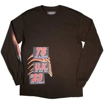 Zahraniční hudba Merch Travis Scott: Travis Scott Unisex Long Sleeve T-shirt: Summer Run 2023 London (back Print & Ex-tour) (xx-large) XXL