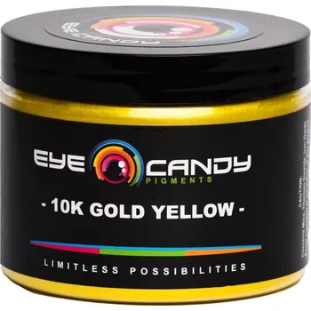 barva a nátěr na dřevo 10K Gold Yellow - Eye Candy Pigments Hmotnost: 50 g