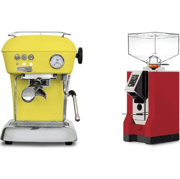 Kávovar Ascaso Dream ONE, Sun Yellow + Eureka Mignon Perfetto, CR…