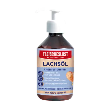 Kloubní výživa pro psa a kočku Meat love Lososový olej 250 ml