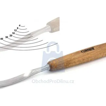 Dláto Dláto řezbářské prohnuté profil 5, PROFI, Narex 20 mm, balení 1 ks