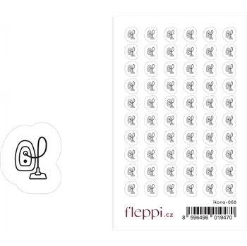 samolepka Fleppi Samolepky ikonky – Vysavač