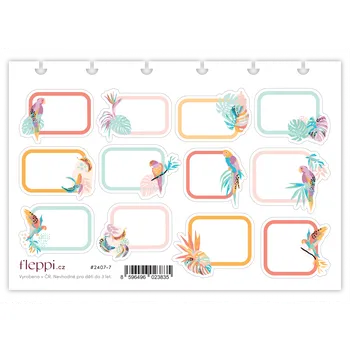 samolepka Fleppi Červenec 2024 | arch 7