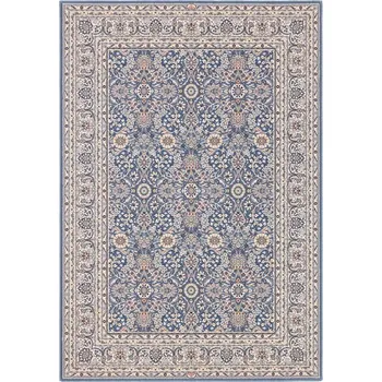 Koberec Kusový koberec vlněný Osta Diamond 7277 900 Klasický modrý béžový Rozměr: 67x130 cm