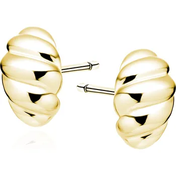 Náušnice Pozlacené náušnice ROLL Ag 925/1000