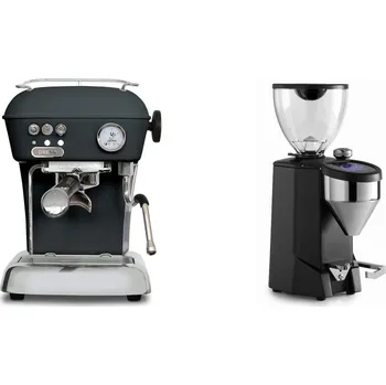 Kávovar Ascaso Dream ONE, Anthracite + Rocket Espresso FAUSTO 2.1, black