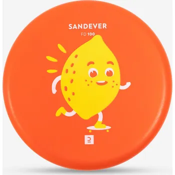 Kempingové nádobí OLAIAN Dětský létající talíř DSoft s obrázkem citronu