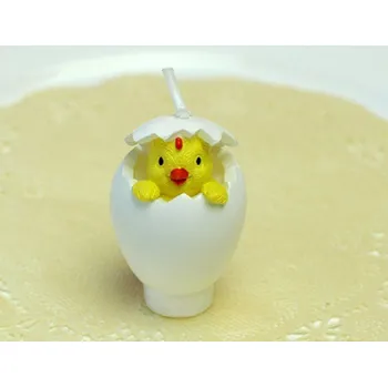 Silikonová forma- Kuřátko ve vajíčku prům. 30 x 47 mm