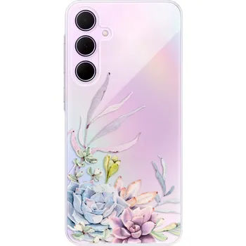 Odolné silikonové pouzdro iSaprio - Succulent 01 - Samsung Galaxy A35 5G