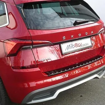 Lišta karosérie Milotec Lišta mezi zadní světla Škoda Kamiq (od roku 2019>) - ABS černá lesklá -