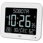 JVD DH9362.1 - Rádiem řízené hodiny se zobrazením dne v češtině a možností stálého podsvícení