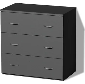 Komoda Nabytekmorava Zásuvková komoda Alfa 166 barva lamina: Antracit