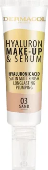 Make-up Dermacol Hyaluron Make-Up & Serum vyživující make-up SPF10 25 g
