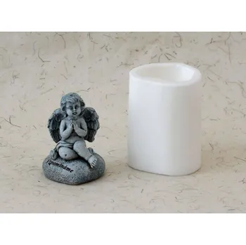 Silikonová forma - Andělíček - Vzpomínáme 53 x 50 x 75 mm