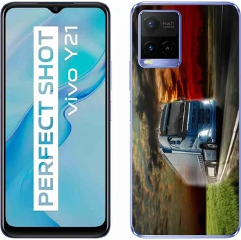 Pouzdro na mobilní telefon Gelový kryt mmCase na Vivo Y21/Y21s/Y33s - kamion 4