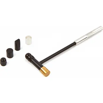 Materiál na výrobu šperku Kovotepecké mini kladívko se sadou výměnných nástavců / hlav, 7 dílů (TrueTech)