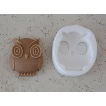 Silikonová forma - Sovička II - 65 x 73 x 30 mm
