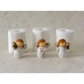 Silikonové formy - Andílci mini 3 ks