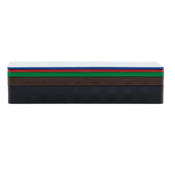 blaugelb Distanční podložky HST pod soklové profily a portály Rozměr: 210 x 53 x 10 mm - hnědá, 100ks/bal