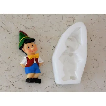 Silikonová forma - Skřítek 2D reliéf 38 x 85 x 20 mm