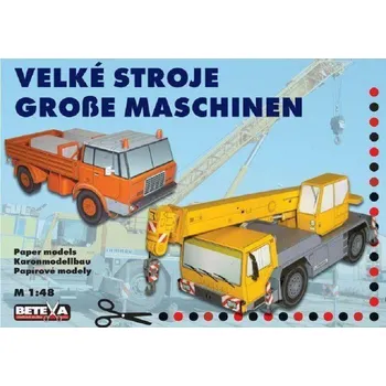 Papírový model VELKÉ STROJE 1:87 - Betexa