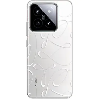 Pouzdro na mobilní telefon Odolné silikonové pouzdro iSaprio - Fancy - white - Xiaomi 14