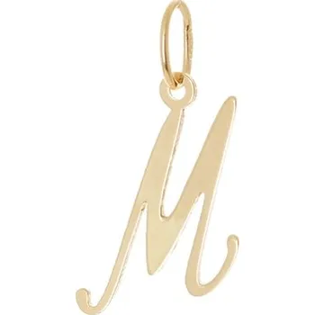 Přívěsek Přívěšek ze žlutého zlata písmeno M ZZ0927MF