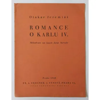 Umění Otakar Jeremiáš - Romance o Karlu IV.