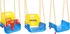 Dětská houpačka Kruzzel 23552 dětská houpačka 3v1 modrá/žlutá/červená