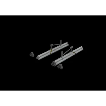 Plastikový model BRASSIN 1/48 P-51B/C bazooka rocket launcher (EDU)